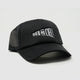 Black Trucker Cap - Dieu du Ciel! logo
