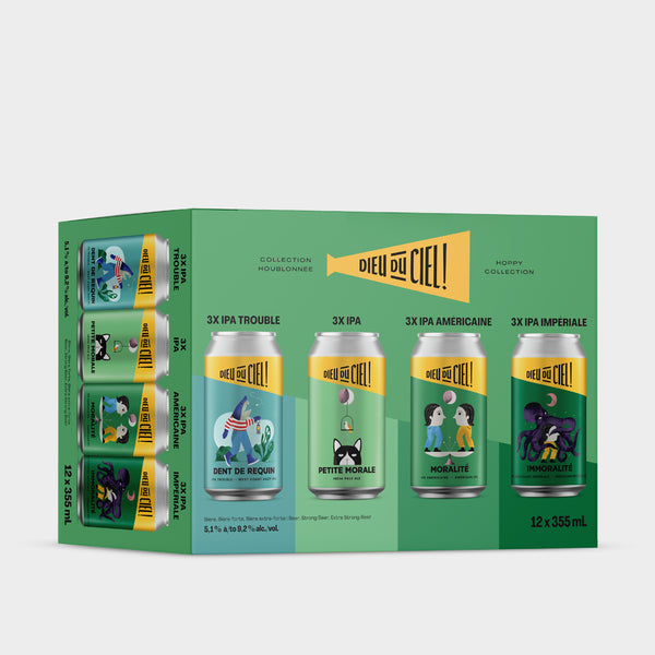 Caisse mixte Collection Houblonnée 12 x 355 ml