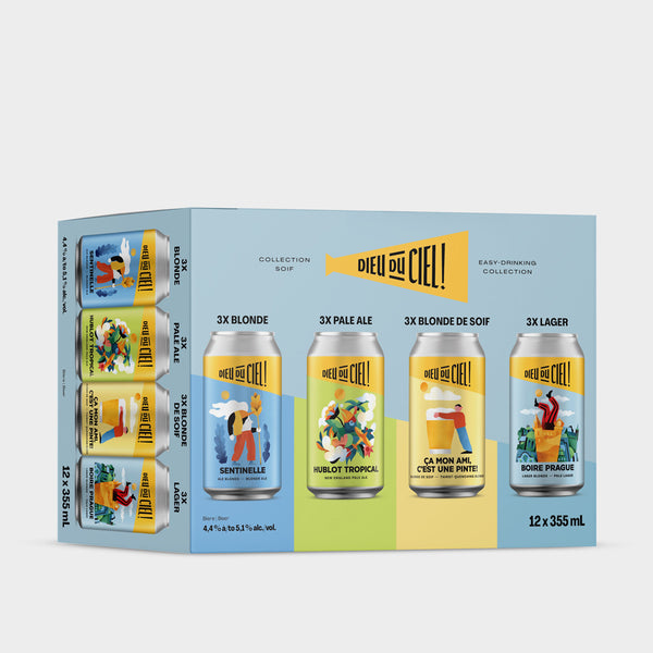 Caisse mixte Collection Soif 12 x 355 ml