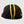 Black and yellow cycling cap