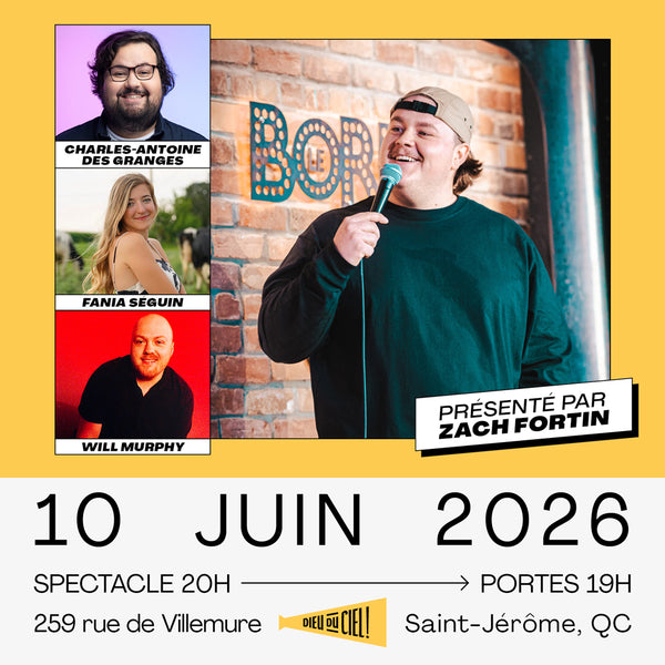 Au Dieu du rire! - Soirée humour