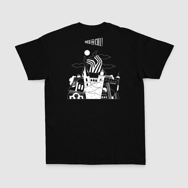 T-shirt Boire Prague - Noir