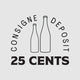 Consigne 25 cents