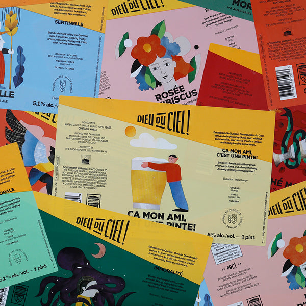 Étiquettes de bières