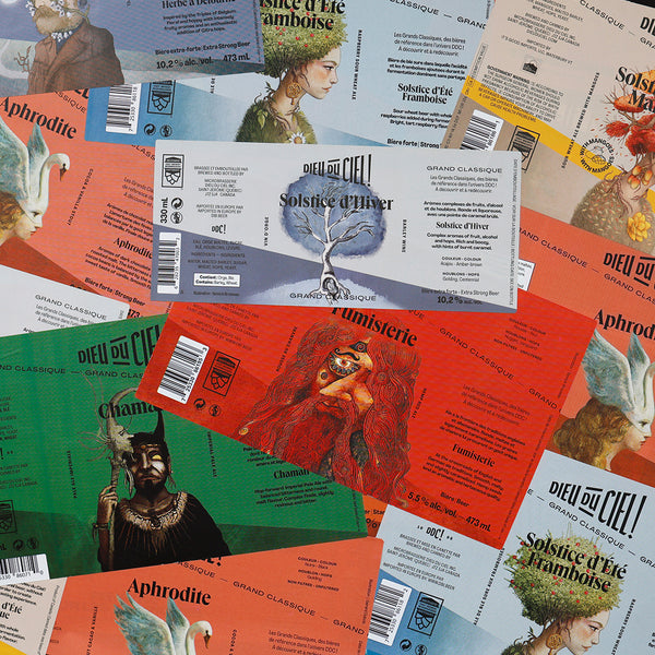 Étiquettes de bières