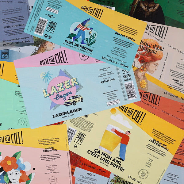 Étiquettes de bières