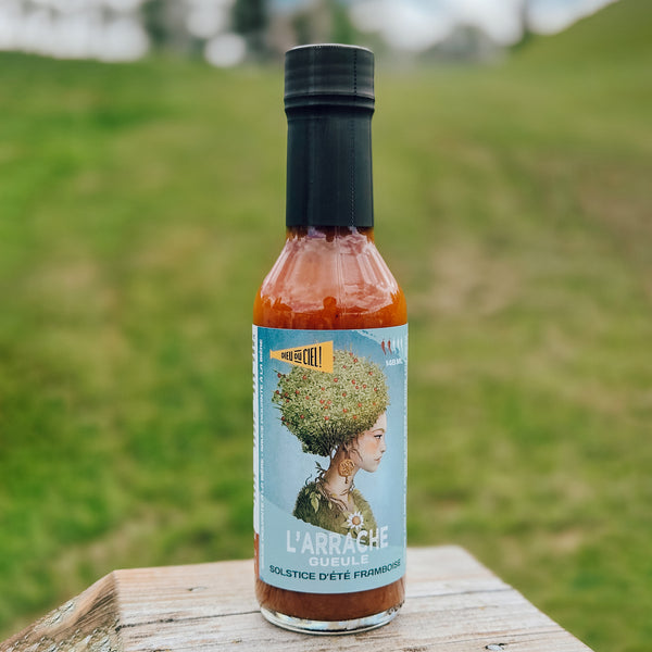Sauce piquante L'arrache Gueule X DDC! - Solstice d'Été Framboise