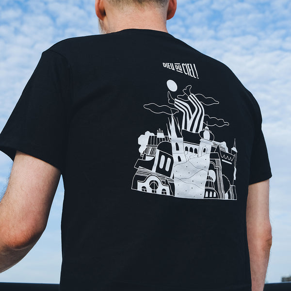 T-shirt Drink Prague - Black