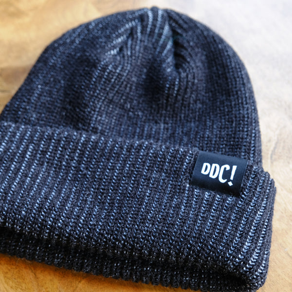 Tuque Bicolore Noir et Grise